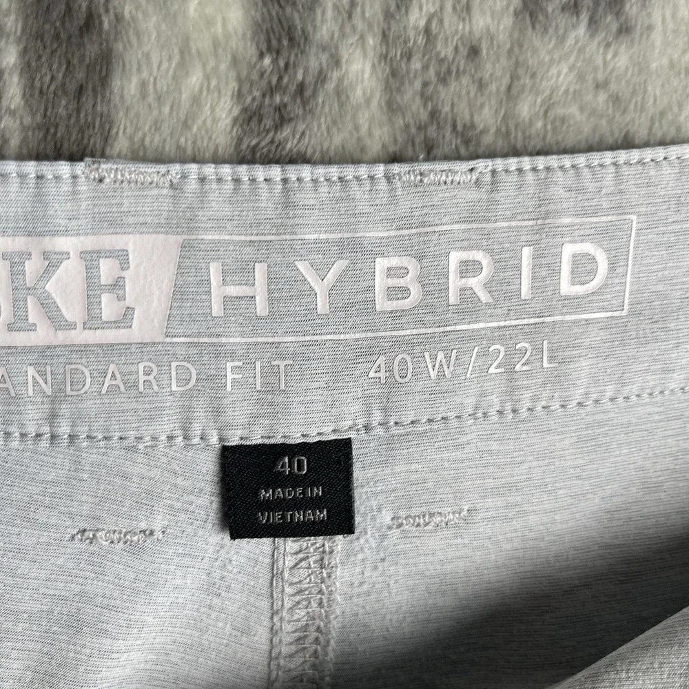 BKE Shorts With Pockets Mens 40 Gray Chino Standard Fit Stretch Casual 10 Inseam